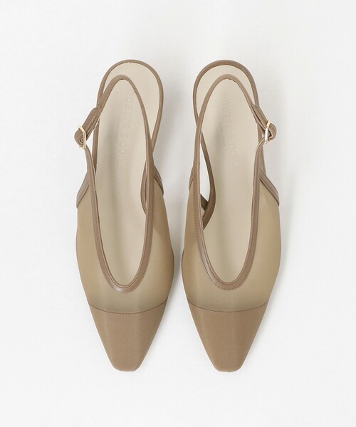 ODETTE E ODILE（オデットエオディール）の「チュール バックベルト パンプス50↑（パンプス・レディース・ブラック/ベージュ/ダークブラウン・24cm/25cm/23.5cm/22cm/23cm/22.5cm/24.5cm）」の19枚目の写真