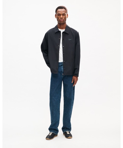 KENZO(ケンゾー)の「'KENZO Signature' ライト コーチ ジャケット イン コットン ナイロン(ブルゾン・メンズ・ブラック系その他・SMALL/MEDIUM/LARGE)」の5枚目の写真