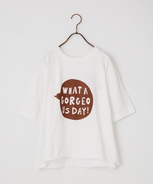 FUNG（ファング）の「[FUNG/ファング] GORGEOUS SB カットオフ プリントTシャツ（Tシャツ/カットソー・レディース・ホワイト/ネイビー・M）」の20枚目の写真