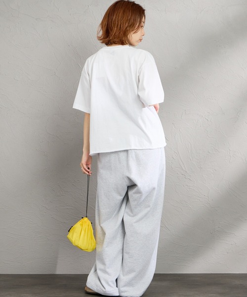 FUNG（ファング）の「[FUNG/ファング] GORGEOUS SB カットオフ プリントTシャツ（Tシャツ/カットソー・レディース・ホワイト/ネイビー・M）」の17枚目の写真
