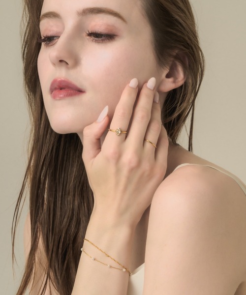 muku(ムク)の「BRACELET/PETITE PEARL(ブレスレット・レディース・シルバー/ゴールド・FREE)」の18枚目の写真