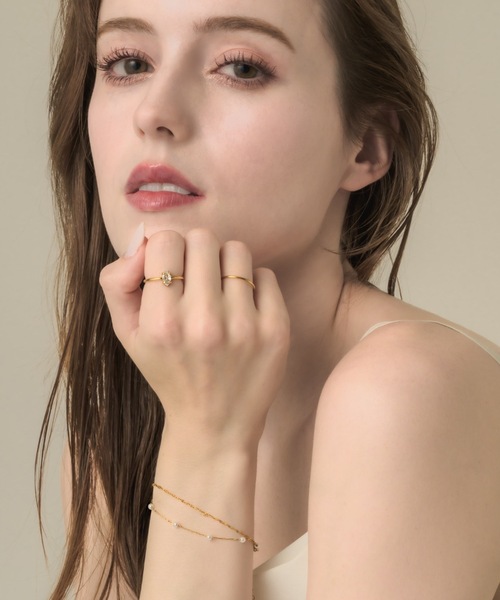 muku(ムク)の「BRACELET/PETITE PEARL(ブレスレット・レディース・シルバー/ゴールド・FREE)」の12枚目の写真