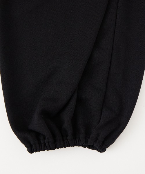 mizuiroind（ミズイロインド）の「【WEB限定】[mizuiro ind/ミズイロインド] フリース ドロストヘムパンツ（その他パンツ・レディース・グレー/ブラック・F）」の6枚目の写真