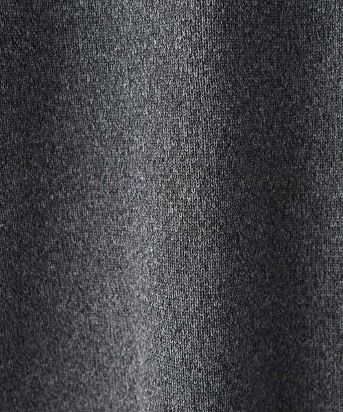 STYLE DELI(スタイルデリ)の「【BLK001】シャツ襟半袖ポロニット(Tシャツ/カットソー・レディース・グレー系その他/アイボリー/杢グレー・FREE)」の7枚目の写真
