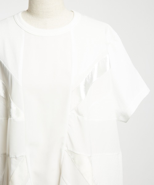 gomme（ゴム）の「ユニオンジャックＴ（Tシャツ/カットソー・レディース・ホワイト/ボルドー/チャコールグレー/ブラック・MEDIUM）」の14枚目の写真