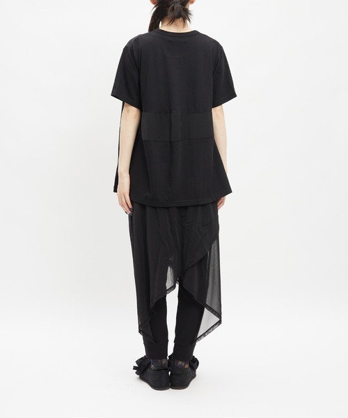 gomme（ゴム）の「ユニオンジャックＴ（Tシャツ/カットソー・レディース・ホワイト/ボルドー/チャコールグレー/ブラック・MEDIUM）」の7枚目の写真