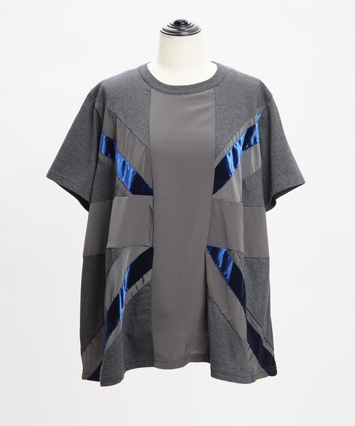 gomme（ゴム）の「ユニオンジャックＴ（Tシャツ/カットソー・レディース・ホワイト/ボルドー/チャコールグレー/ブラック・MEDIUM）」の21枚目の写真