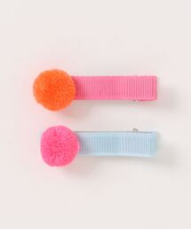 bibmilk（ビブミルク）の「BIBMILK NEON 1.5cm POM CLIP（ヘアゴム）」