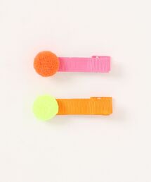 bibmilk（ビブミルク）の「BIBMILK NEON 1.5cm POM CLIP（ヘアゴム）」