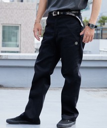 HTC(エイチティーシー)の「HTC/エイチティーシー×Dickies/ディッキーズ FLOWER TQ 874 スタッズデザイン チノパン TCツイル センタープレス スケーターパンツ メンズ 2026年 夏 夏服 秋服(チノパンツ)」