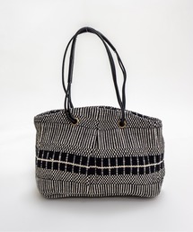 TARANGO（タランゴ）の「【TARANGO】麻ジュート×本革バッグ　　トートバッグ（かごバッグ）」
