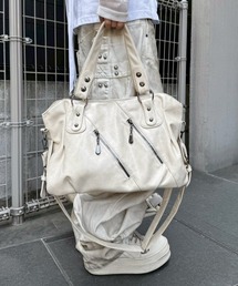 XU（エックスユー）の「【Never mind the XU】2way faux leather bag / 【ネバーマインド ザ エックスユー】2WAYフェイクレザーバッグ＜着用動画あり＞（ショルダーバッグ）」