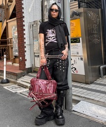 XU（エックスユー）の「【Never mind the XU】2way faux leather bag / 【ネバーマインド ザ エックスユー】2WAYフェイクレザーバッグ＜着用動画あり＞（ショルダーバッグ）」