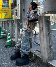 XU（エックスユー）の「【Never mind the XU】2way faux leather bag / 【ネバーマインド ザ エックスユー】2WAYフェイクレザーバッグ＜着用動画あり＞（ショルダーバッグ）」