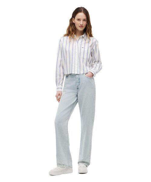 tommy jeans(トミー ジーンズ)の「リラックスクロップドシャツ(シャツ/ブラウス・レディース・その他1/マルチ・X-SMALL/MEDIUM/SMALL)」の8枚目の写真