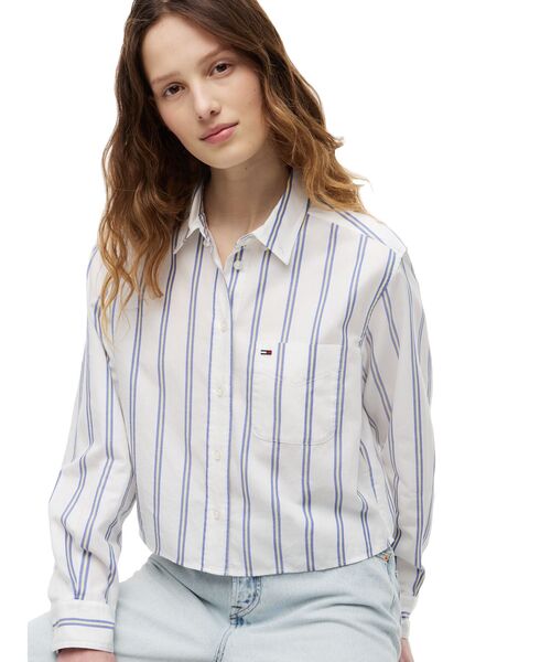 tommy jeans(トミー ジーンズ)の「リラックスクロップドシャツ(シャツ/ブラウス・レディース・その他1/マルチ・X-SMALL/MEDIUM/SMALL)」の9枚目の写真