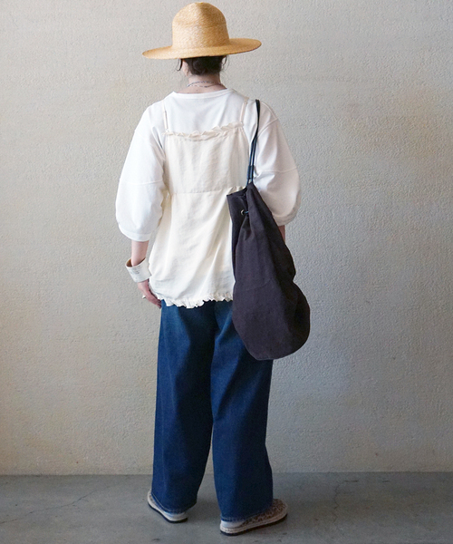 JOURNAL STANDARD LUXE(ジャーナルスタンダード ラックス)の「ヴィンテージローン フリルキャミブラウス(シャツ/ブラウス・レディース・ホワイト×ホワイト/ブラック・FREE)」の15枚目の写真