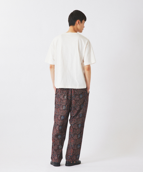 JOURNAL STANDARD relume(ジャーナルスタンダード レリューム)の「スラブ天竺 1ボタン ヘンリーネック Tシャツ(Tシャツ/カットソー・メンズ・カーキ/ブラックミックス/ホワイト×ホワイト・MEDIUM/LARGE)」の14枚目の写真