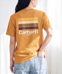 【T20】【Carhartt/カーハート】HEAVYWEIGHT S/S POCKET LINE GRAPHIC TEE