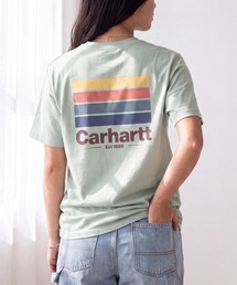 【T20】【Carhartt/カーハート】HEAVYWEIGHT S/S POCKET LINE GRAPHIC TEE