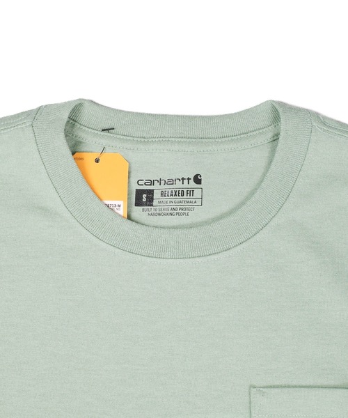 Carhartt(カーハート)の「【T20】【Carhartt/カーハート】HEAVYWEIGHT S/S POCKET LINE GRAPHIC TEE(Tシャツ/カットソー・メンズ・ミント/ゴールド/マルーン・SMALL)」の18枚目の写真