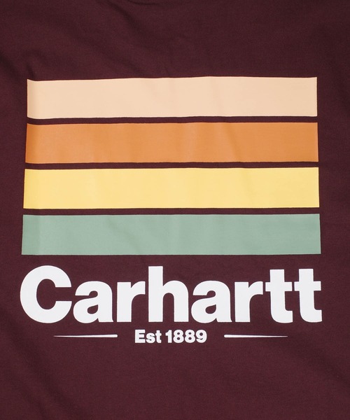 Carhartt(カーハート)の「【T20】【Carhartt/カーハート】HEAVYWEIGHT S/S POCKET LINE GRAPHIC TEE(Tシャツ/カットソー・メンズ・ミント/ゴールド/マルーン・SMALL)」の9枚目の写真