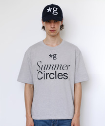 Summer Circles T-SHIRT (MELANGE GREY)