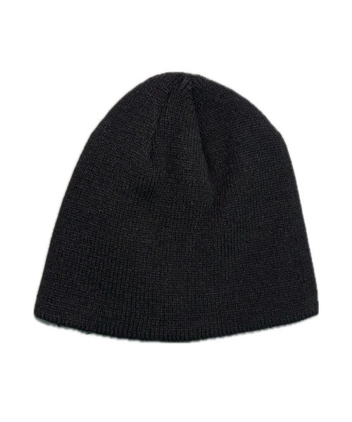 E RIN AI E(オリンアイ)の「【E RIN AI E】EE TWIN RING BEANIE / 【オリンアイ】EEツインリングメタルロゴビーニー(ニットキャップ/ビーニー・メンズ・グレー/ブラック・ONE SIZE)」の3枚目の写真