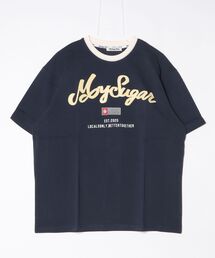 felt logo tee