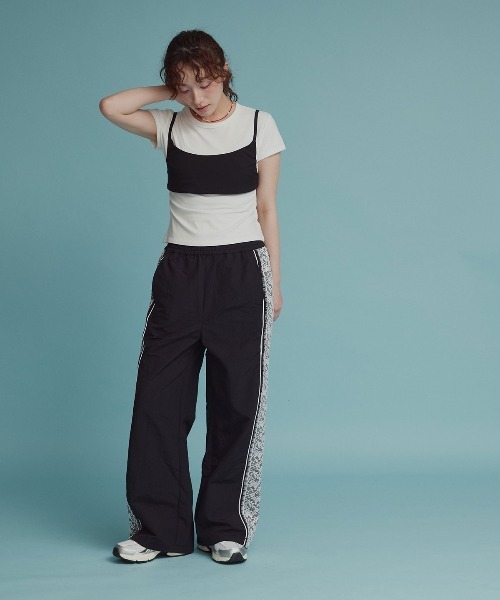 W:Huku（フーク）の「【W:Huku / ソフトタッチツイル】ロング ストラップ ビスチェ / Soft-Touch Twill Long Strap Bustier（ベスト・レディース・ベージュ系その他/ブラック・FREE）」の11枚目の写真