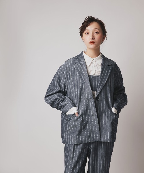 W:Huku（フーク）の「【W:Huku / ソフトタッチツイル】ロング ストラップ ビスチェ / Soft-Touch Twill Long Strap Bustier（ベスト・レディース・ベージュ系その他/ブラック・FREE）」の5枚目の写真