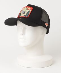 E-COME（イーカム）の「花札 松に鶴 ワッペンメッシュキャップ［SUN-MCP10 HANAFUDA WAPPEN MESH CAP］（キャップ）」
