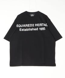 Loose Fit Tee Lux Jersey Dsquared2 Heritage/0262