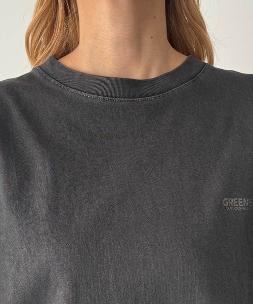 CANAL JEAN(キャナルジーン)の「Twelve12 GRNRY Tシャツ(Tシャツ/カットソー・レディース・チャコールグレー/サックスブルー・LARGE/MEDIUM)」の16枚目の写真