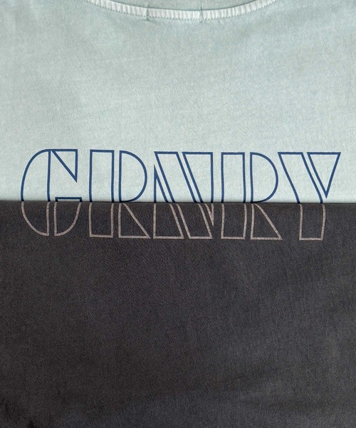 CANAL JEAN(キャナルジーン)の「Twelve12 GRNRY Tシャツ(Tシャツ/カットソー・レディース・チャコールグレー/サックスブルー・LARGE/MEDIUM)」の19枚目の写真