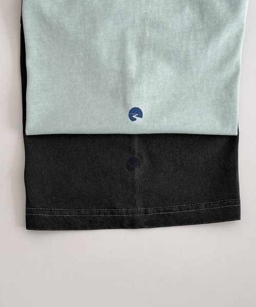 CANAL JEAN(キャナルジーン)の「Twelve12 GRNRY Tシャツ(Tシャツ/カットソー・レディース・チャコールグレー/サックスブルー・LARGE/MEDIUM)」の20枚目の写真