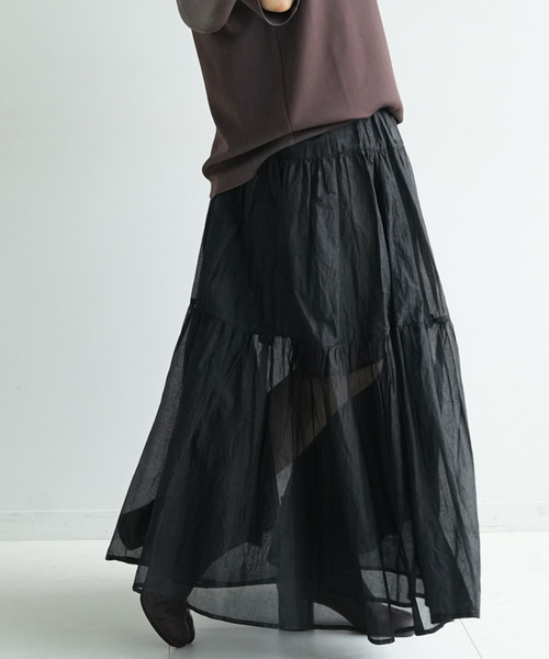 Marilyn Moon(マリリンムーン)の「【MARILYN MOON/マリリンムーン】dramatic skirt(スカート・レディース・ブラック/ホワイト・36/38)」の6枚目の写真