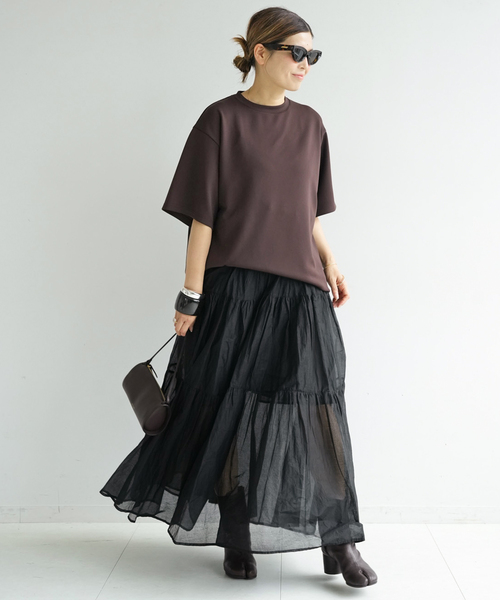 Marilyn Moon(マリリンムーン)の「【MARILYN MOON/マリリンムーン】dramatic skirt(スカート・レディース・ブラック/ホワイト・36/38)」の7枚目の写真