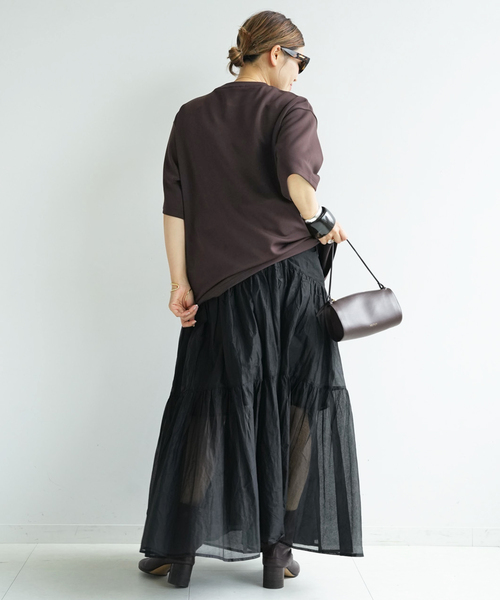 Marilyn Moon(マリリンムーン)の「【MARILYN MOON/マリリンムーン】dramatic skirt(スカート・レディース・ブラック/ホワイト・36/38)」の9枚目の写真
