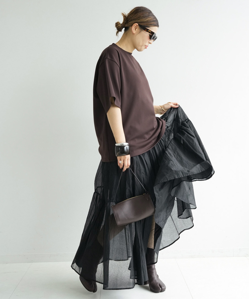 Marilyn Moon(マリリンムーン)の「【MARILYN MOON/マリリンムーン】dramatic skirt(スカート・レディース・ブラック/ホワイト・36/38)」の10枚目の写真