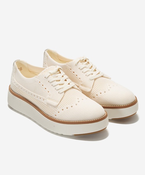 COLE HAAN(コールハーン)の「グランド シティモーション スティッチライト オックスフォード womens(ドレスシューズ・レディース・ホワイト・5/5.5/6/6.5/7/7.5/8/8.5)」の2枚目の写真