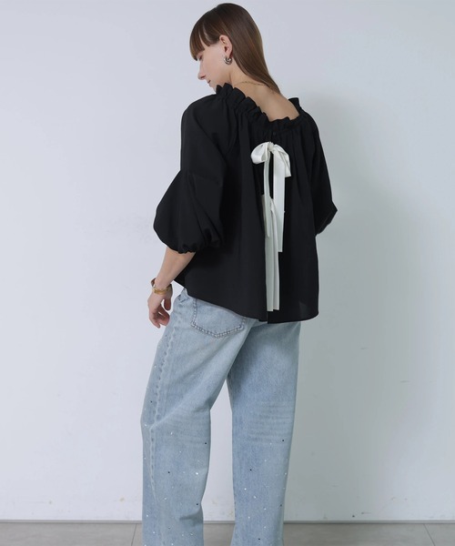 CADUNE(カデュネ)の「キラキラデニム(その他パンツ・レディース・ライトブルー・40/38/36/34)」の6枚目の写真