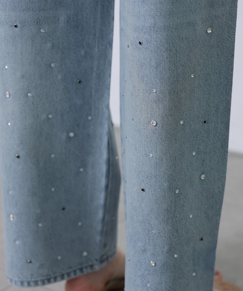 CADUNE(カデュネ)の「キラキラデニム(その他パンツ・レディース・ライトブルー・40/38/36/34)」の9枚目の写真