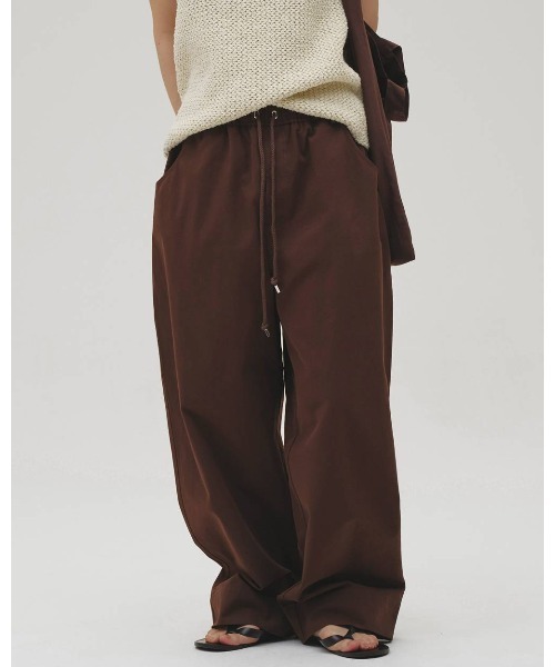 TODAYFUL(トゥデイフル)の「TODAYFUL Easy Chino Pants(その他パンツ・レディース・ブラウン/オフホワイト/ブラック・38/36)」の1枚目の写真