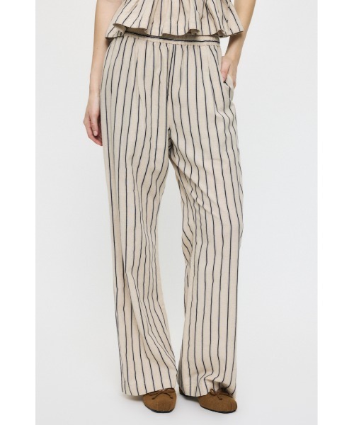 MOUSSY(マウジー)の「【セットアップ対応】DRAWSTRING EASY パンツ(その他パンツ・レディース・ブルー系その他3/ベージュ系その他/ブラック・1/2)」の13枚目の写真