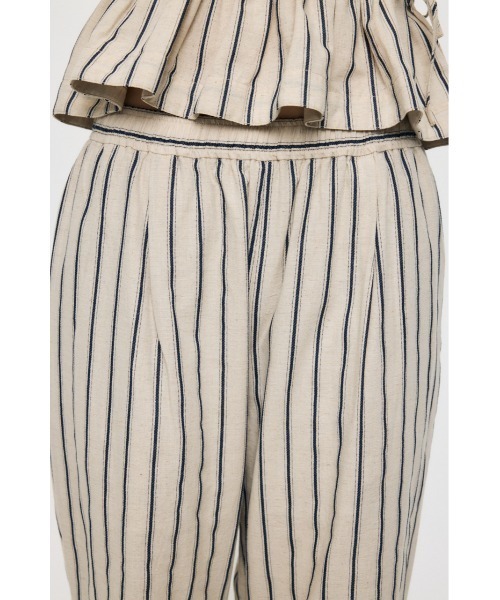 MOUSSY(マウジー)の「【セットアップ対応】DRAWSTRING EASY パンツ(その他パンツ・レディース・ブルー系その他3/ベージュ系その他/ブラック・1/2)」の18枚目の写真