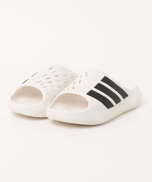 adidas(アディダス)の「【adidas】PURECHILL SLIDE(サンダル・メンズ・ホワイト×ブラック・25.5cm/26.5cm/27.5cm/28.5cm/29.5cm)」の1枚目の写真