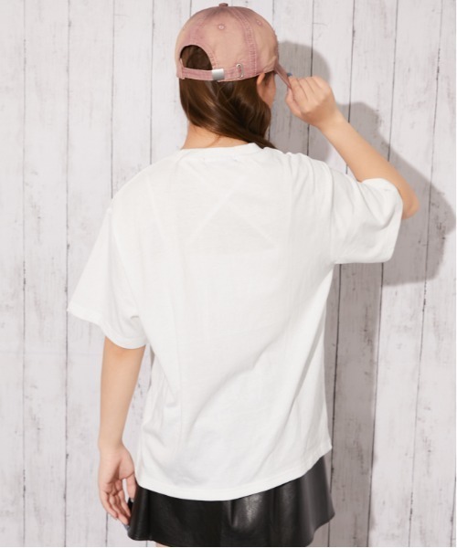 GORGE(ゴージ)の「《ネコフォト・サガラロゴ》プリントTシャツ/カジュアル×ストリート/春夏/全3色(Tシャツ/カットソー・レディース・オフホワイト/チャコール/オートミール・F)」の18枚目の写真