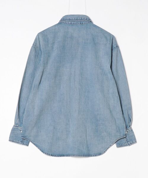 RED CARD TOKYO(レッドカード)の「RED CARD TOKYO / Denim Shirt(シャツ/ブラウス・レディース・ブルー・0)」の2枚目の写真