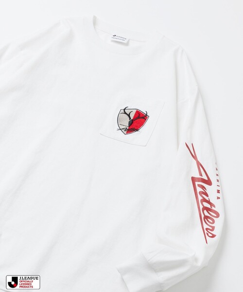 J.LEAGUE × FREAK'S STORE 別注 SUPPORTERS LONG SLEEVE TEE【鹿島